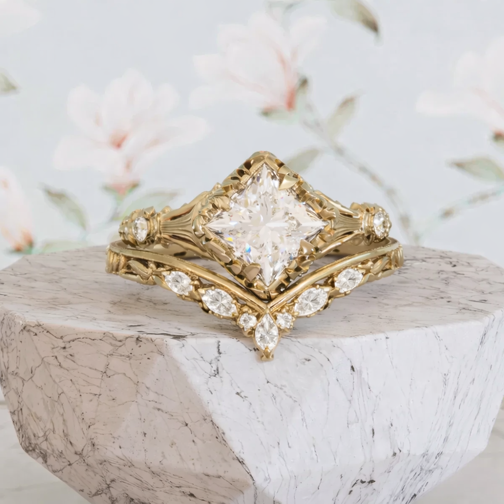 Custom Wedding Ring - Alyssa