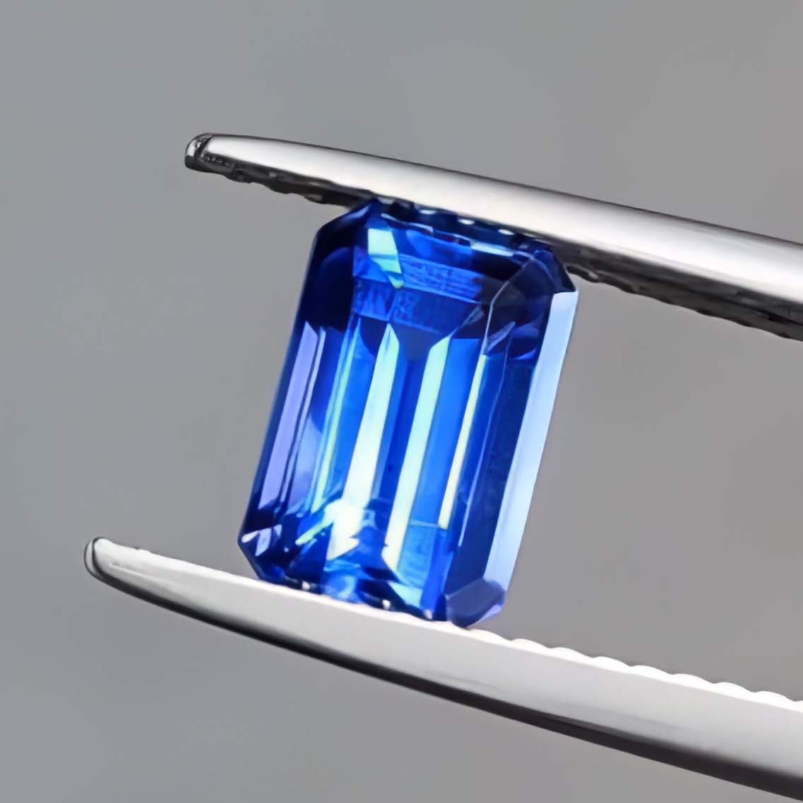 Natural Blue Sapphire 2.53ct Emerald Cut