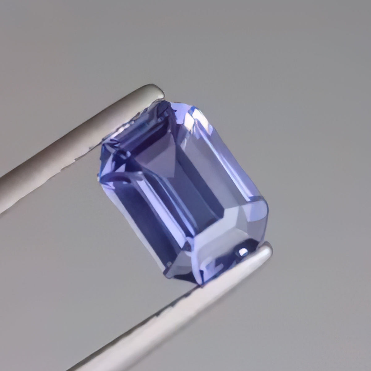 Purple Sapphire 2.53ct Emerald Cut Violet Natural